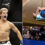 Sage Northcutt versucht, dem gesamten Team den Frontflip beizubringen