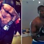 Usher und Kevin Hart boxen zusammen und ihre Technik ist gar nicht mal so schlecht!