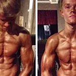 Krass! So durchtrainiert ist Cosmo Taylor, der jüngste Bodybuilder Großbritanniens!