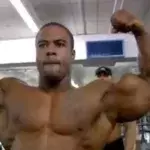 Bodybuilding: der beeindruckende Bizeps des Bodybuilders Anthoneil Champagnie