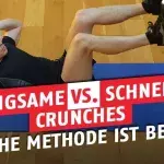 Schnell oder langsam? Welche Geschwindigkeit ist besser, wenn ihr steinharte Bauchmuskeln wollt?