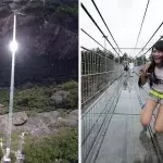 Wow! Diese Brücke in China besteht komplett aus Glas!