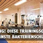 Achtung: Bakterien in Trainingsräumen!