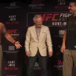 Mark Hunt vs. Frank Mir: Das legendäre Treffen vor dem Kampf