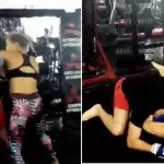 Ronda Rousey zerstört ihren Sparringspartner beim Training