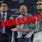 UFC 196: Conor McGregor vs. Rafael DosAnjos - Kampf auf Grund einer Verletzung von DosAnjos abgesagt