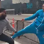 Jon Jones und Anderson Silva treffen auf der Straße aufeinander