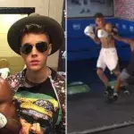Floyd Mayweather gibt Justin Bieber Boxunterricht
