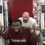 Das monströse Training der American-Football-Spieler von South Carolina