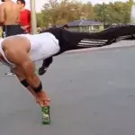 Krafttraining: Spektakuläres Street Workout in Armenien