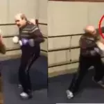 Wenn ein alter Boxer einem jüngeren eine Lektion erteilt und ihn dabei demütigt
