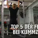 Klimmzüge: 5 Fehler, die man vermeiden sollte