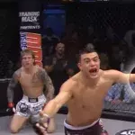 MMA: Sieg mit einem Würgegriff durch Nick Newell, den Kämpfer mit nur einem Arm
