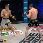 MMA: Ein gewaltiger K.O. mit einem Fußtritt gegen den Kiefer