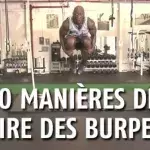Entdecken Sie 30 verschiedene Burpees um ihre gesamte Muskulatur aufzubauen. Sehr effiziente Übungen, die man fast ohne Geräte machen kann.