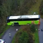 Holländer kriegt die Kurve nicht, doch dann kommen die Rettungskräfte