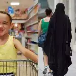 Vorurteile: So reagiert ein 4-Jähriger auf eine vollverschleierte Frau im Supermarkt