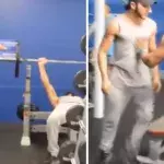 Ein Youtuber macht einen schlechten Witz im Fitnessstudio und entgeht nur knapp einer Schlägerei