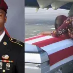 Donald Trump bringt die Witwe eines Soldaten, der im Kampf gefallen ist, zum Weinen