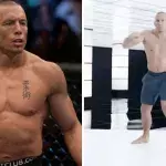 Georges St-Pierre sieht vor seinem Kampf gegen Michael Bisping etwas zu kräftig aus