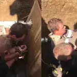 Passanten hören Schreie aus Kanalrohr: Entdeckung lässt das Blut in den Adern gefrieren