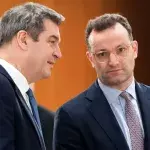 Markus Söder und Jens Spahn werden den Corona-Lockdown wohl nochmals verlängern