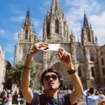 Tourist in Spanien