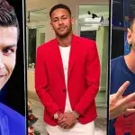 Ronaldo, Neymar und Lionel Messi