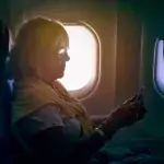 Blinde Passagierin