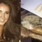 Eine McDonald's-Kundin macht eine schockierende Entdeckung in ihrem McChicken