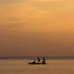 Männer auf offener See