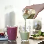 Smoothie in die Venen gespritzt