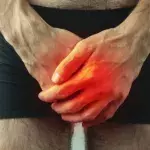 Verkalkter Penis