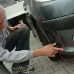 Wie sich eine kleine Delle im Blech am Auto selber ausbeulen lässt