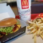 Fast Food frischer essen