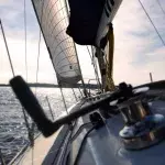 Segelboot in Kroatien