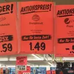 Regierung plant Verbot von Sonderangeboten im Supermarkt