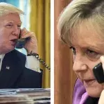 Mit 4 Tagen Verspätung gratuliert Trump Merkel zu ihrem Wahlsieg