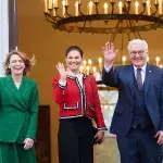 Frank-Walter Steinmeier empfängt Kronprinzessin Victoria