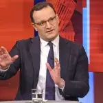 Jens Spahn bei "Hart aber fair" im März 2023.
