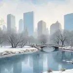 Wintereinbruch und Schnee in Deutschland