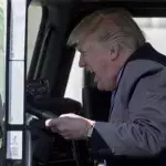 Donald Trump im Truck