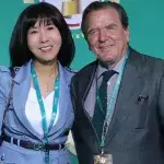 Gerhard Schröder und seine Frau Soyeon Schröder-Kopf