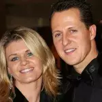 Michael Schumacher mit seiner Frau Corinna in Monaco