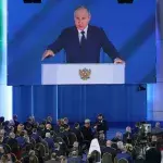 Putin spricht einmal im Jahr zum Volk