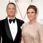 Tom Hanks und seine Frau bei den Oscars