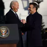 Biden und Macron in Washington