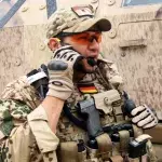 Bundeswehrsoldaten sind perfekt ausgestattet