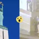 Diese Touris wollen Abwechslung und suchen sich ein schönes Denkmal zum... Doch plötzlich...