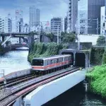 Japanische Züge sind immer pünktlich